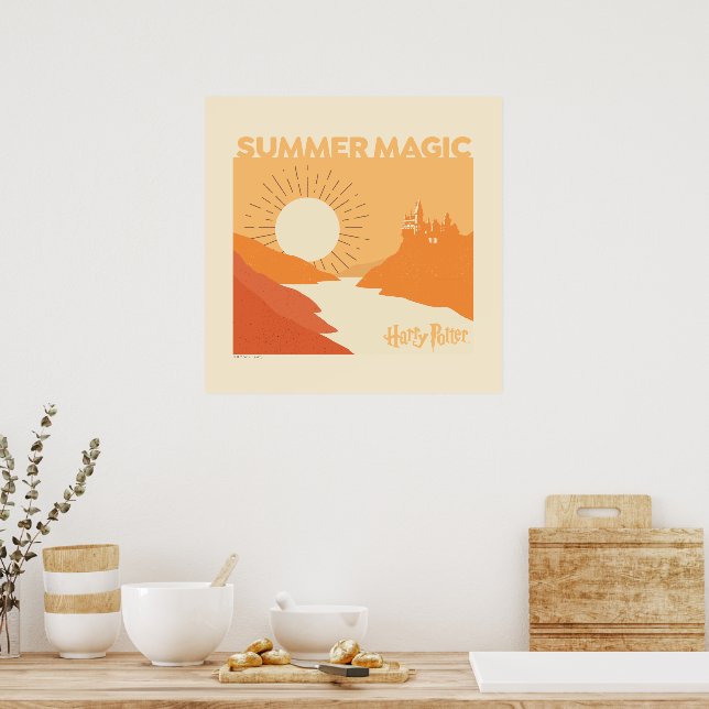 HARRY POTTER™ | HOGWARTS™ Summer Magic Poster (Kök)