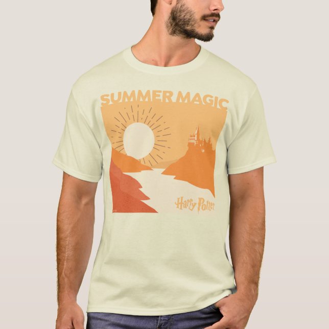 HARRY POTTER™ | HOGWARTS™ Summer Magic T Shirt (Framsida)