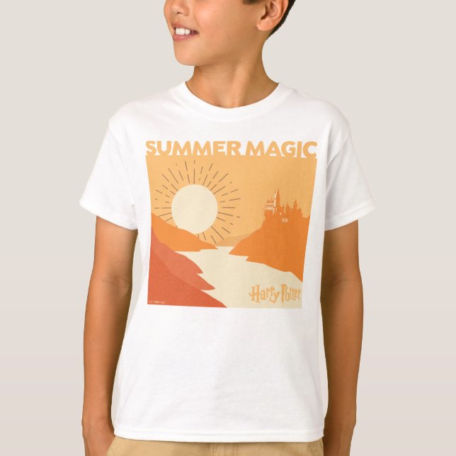 HARRY POTTER™ | HOGWARTS™ Summer Magic T Shirt (Framsida)