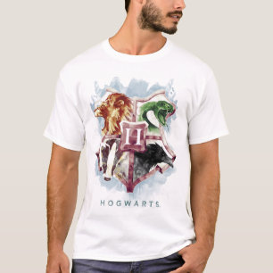 Harry Potter HOGWARTS™ Vapen i akvarell Tee Shirt