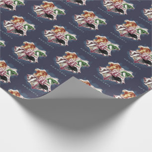 Harry Potter HOGWARTS™-vapen vattenfärg Presentpapper