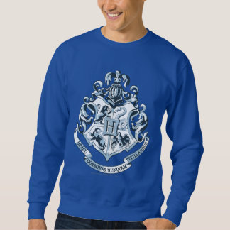 Harry Potter | Hogwarts vapensköld - Blå Långärmad Tröja