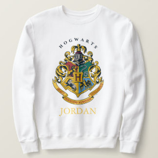 Harry Potter | Hogwarts vapensköld - Full färg Lång Ärmad Tröja