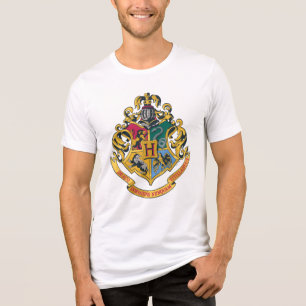 Harry Potter Hogwarts vapensköld - full färg T Shirt