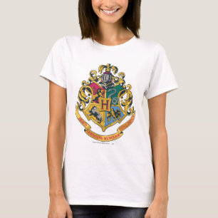 Harry Potter   Hogwarts vapensköld - Full färg T Shirt