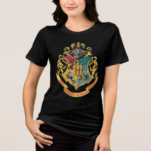 Harry Potter Hogwarts vapensköld - Full färg Tee