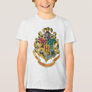 Harry Potter Hogwarts vapensköld - full färg Tee Shirt
