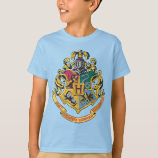 Harry Potter | Hogwarts vapensköld - full färg Tee Shirt