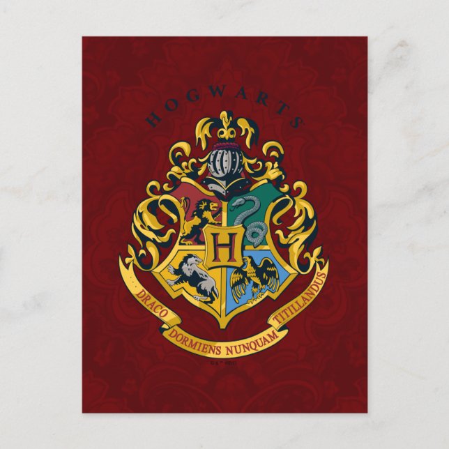 Harry Potter | Hogwarts vapensköld - Full Vykort (Framsida)