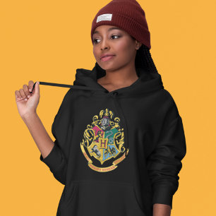Harry Potter   Hogwarts vapensköld - Fullfärg Hoodie
