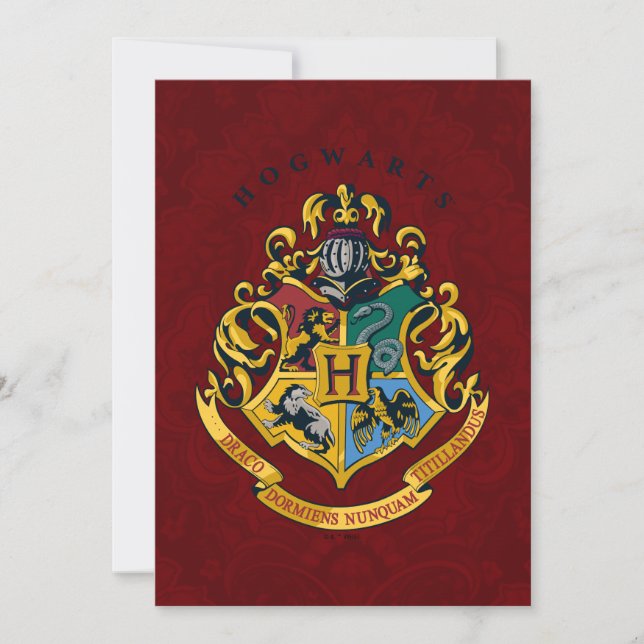 Harry Potter | Hogwarts vapensköld - Fullständig (Framsida)
