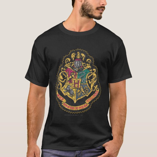 Harry Potter | Hogwarts vapensköld T-shirt (Framsida)