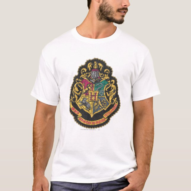 Harry Potter | Hogwarts vapensköld Tee (Framsida)