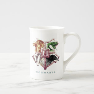 Harry Potter   HOGWARTS™ vapensköldvattenfärg Benporslin Mugg