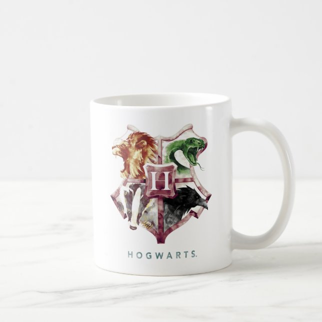 Harry Potter | HOGWARTS™ vapensköldvattenfärg Kaffemugg (Höger)