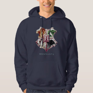 Harry Potter HOGWARTS™ vapensköldvattenfärg Tröja Med Luva
