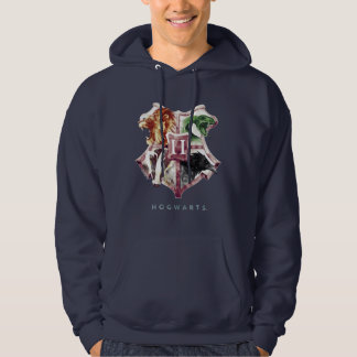Harry Potter | HOGWARTS™ vapensköldvattenfärg Tröja Med Luva