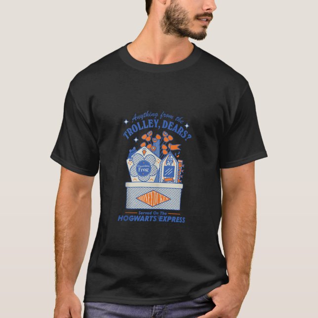 Harry Potter Honeydukes Anything From The Trolley  T Shirt (Framsida)