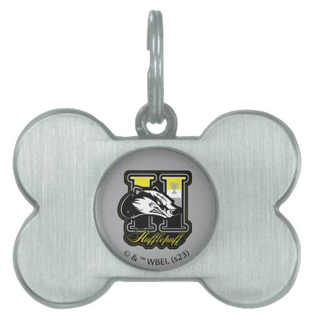 HARRY POTTER™ | HUFFLEPUFF™ Athletic Badge ID-bricka Husdjur (Framsidan)