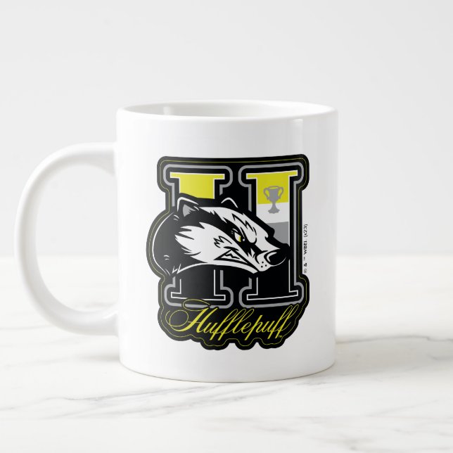 HARRY POTTER™ | HUFFLEPUFF™ Athletic Badge Jumbo Mugg (Vänster)