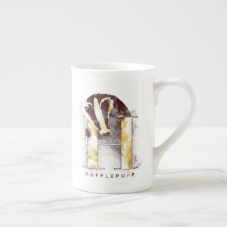 Harry Potter | HUFFLEPUFF™ Badger Watercolor Benporslin Mugg