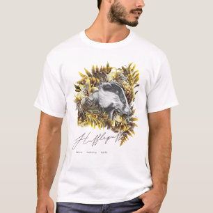 HARRY POTTER™ HUFFLEPUFF™  Blommig grafik T Shirt