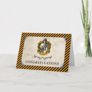 Harry Potter | Hufflepuff Grattis Kort