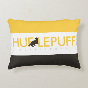 Harry Potter   Hufflepuff House Pride Logotyp Prydnadskudde
