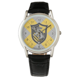 Harry Potter Hufflepuff House Pride Vapensköld Armbandsur