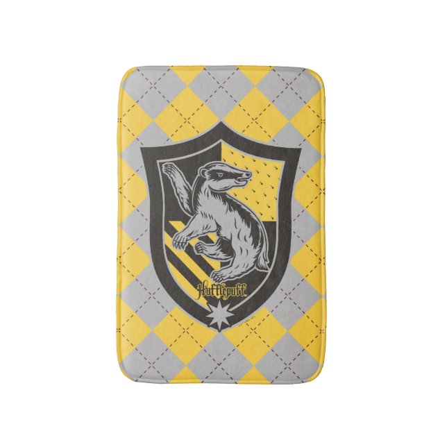 Harry Potter | Hufflepuff House Pride Vapensköld Badrumsmatta (Framsidan (Vertikal))