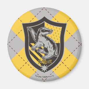 Harry Potter   Hufflepuff House Pride Vapensköld Magnet