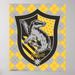 Harry Potter   Hufflepuff House Pride Vapensköld Poster