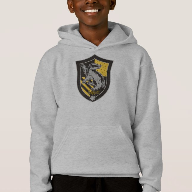 Harry Potter | Hufflepuff House Pride Vapensköld T-shirt (Framsida)