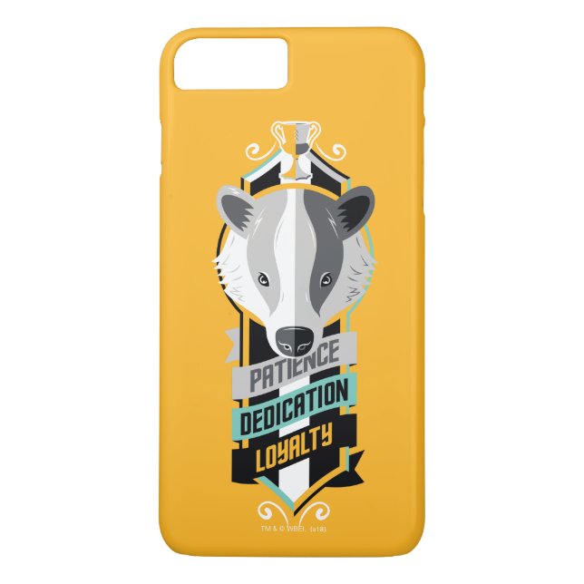 Harry Potter | HUFFLEPUFF™ husdrag Sigil Case-Mate iPhone Skal (Baksida)