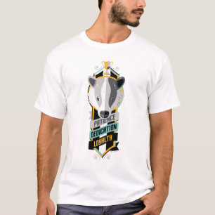 Harry Potter HUFFLEPUFF™ Husets egenskaper sigil Tee