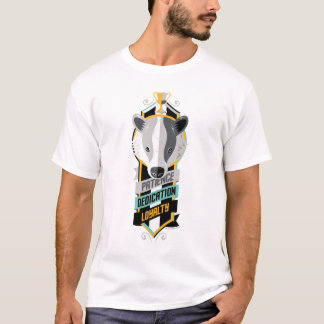 Harry Potter | HUFFLEPUFF™ Husets egenskaper sigil Tee Shirt