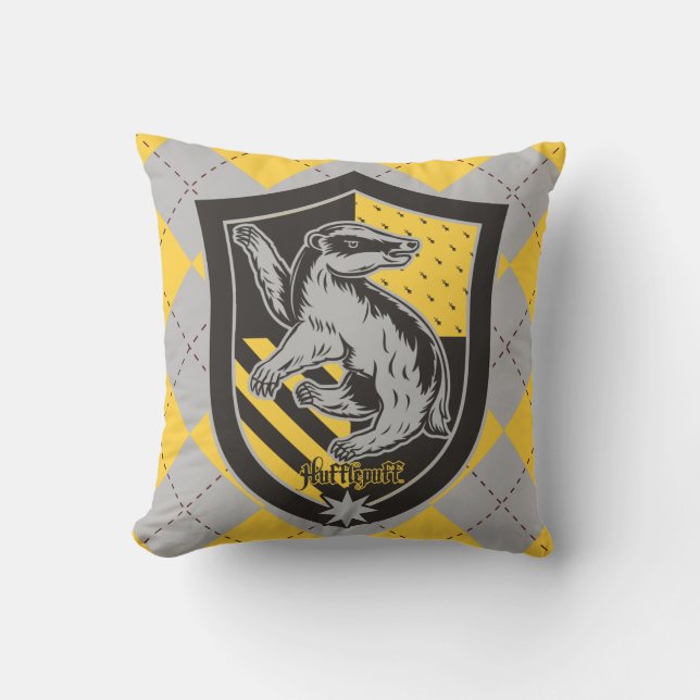 Harry Potter | Hufflepuff Husets stolthetsvapen Kudde (Framsida)