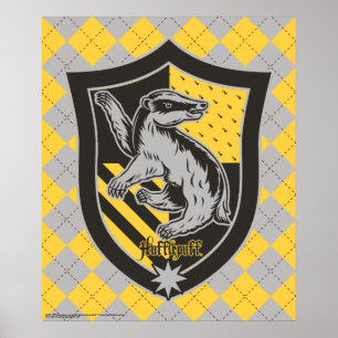Harry Potter Hufflepuff husets stolthetsvapen Poster