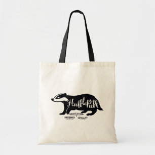 Harry Potter HUFFLEPUFF™ Silhouette Typografi Tygkasse