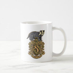 Harry Potter Hufflepuff-vapen med grävling Kaffemugg