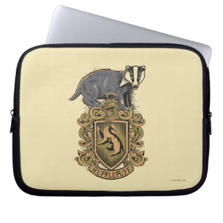 Harry Potter | Hufflepuff-vapen med grävling Laptop Fodral