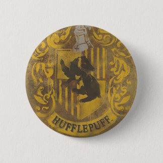 Harry Potter | Hufflepuff Vapen Sprayfärg Knapp