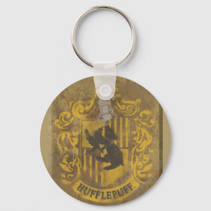 Harry Potter Hufflepuff-vapen Sprayfärg Nyckelring