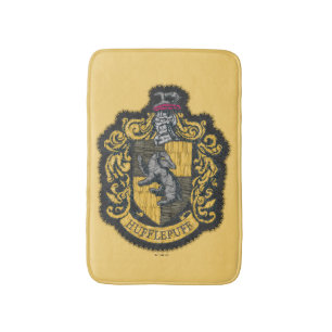 Harry Potter Hufflepuff Vapenmärke Patch Badrumsmatta