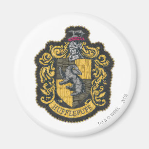 Harry Potter Hufflepuff Vapenmärke Patch Magnet