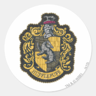 Harry Potter | Hufflepuff Vapenmärke Patch Runt Klistermärke