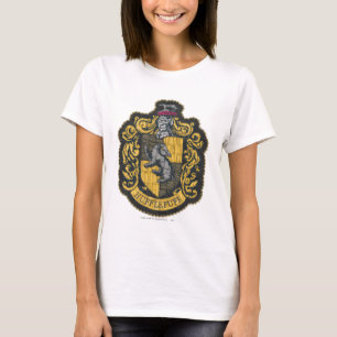 Harry Potter Hufflepuff-vapenmärkeplåster Tee Shirt