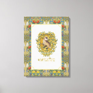 HARRY POTTER™   HUFFLEPUFF™-Vapensköld Canvastryck