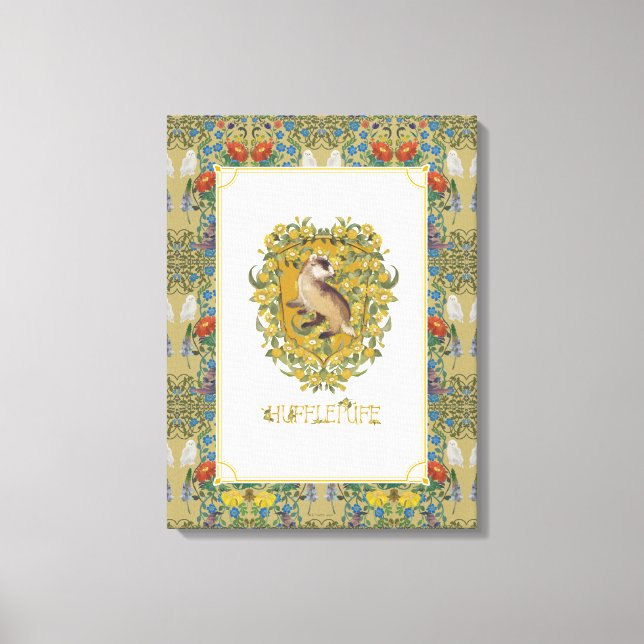 HARRY POTTER™ | HUFFLEPUFF™-Vapensköld Canvastryck (Framsida)