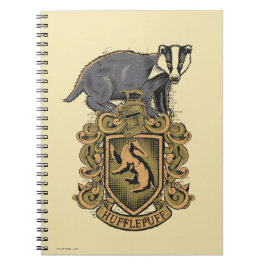 Harry Potter | Hufflepuff-Vapensköld med Badger Anteckningsbok